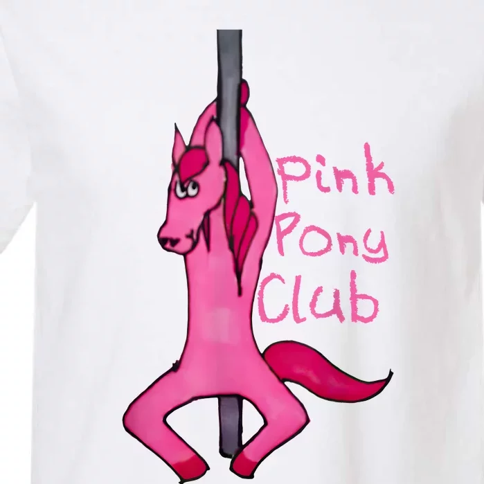 Funny Horse Pink Pony Club Garment-Dyed Heavyweight T-Shirt