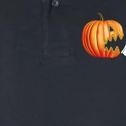 Funny Halloween Pumpkin Ghosts Jack O Lantern Softstyle Adult Sport Polo