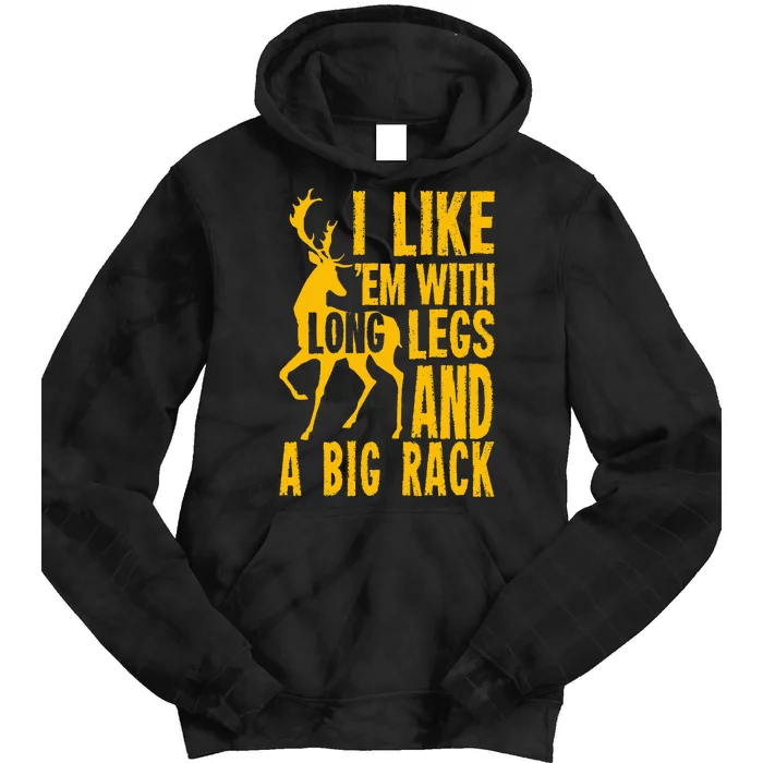 Funny Hunting Quote Saying Deer Venison Elk Hunter Gift Tie Dye Hoodie