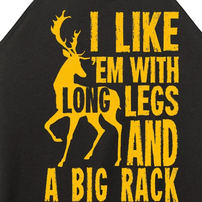 Funny Hunting Quote Saying Deer Venison Elk Hunter Gift Women’s Perfect Tri Rocker Tank