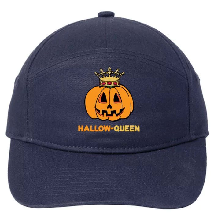 Funny Hallow Queen Costume For Halloween Party Lovers Gift 7-Panel Snapback Hat