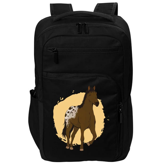 Farm Horse Running Impact Tech Backpack