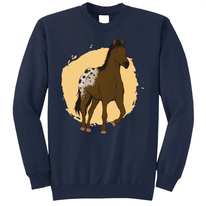 Farm Horse Running Tall Sweatshirt