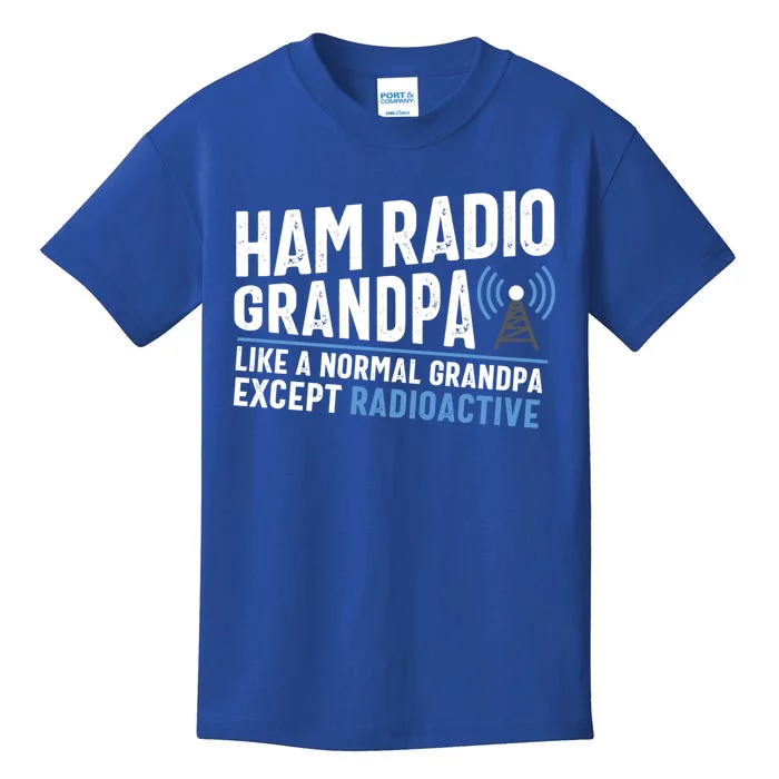 Funny Ham Radio Operator Antenna Amateur Radio Tee Funny Gift Kids T-Shirt