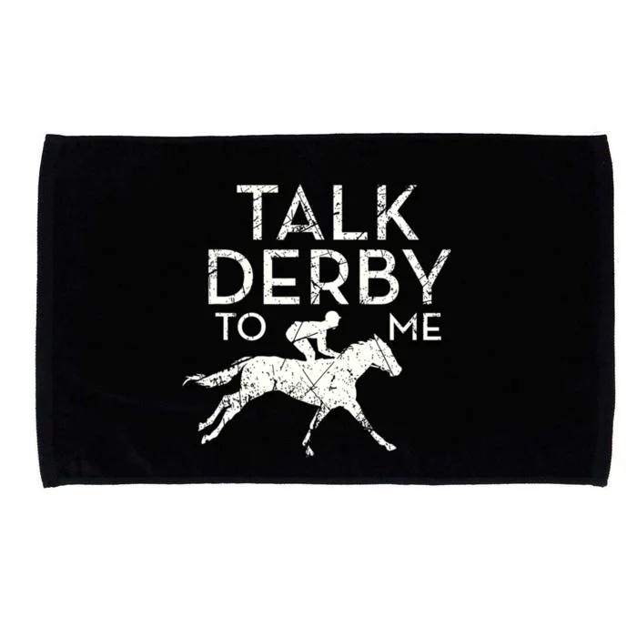 Funny Horse Racing Derby Race Owner Lover Copy Microfiber Hand Towel