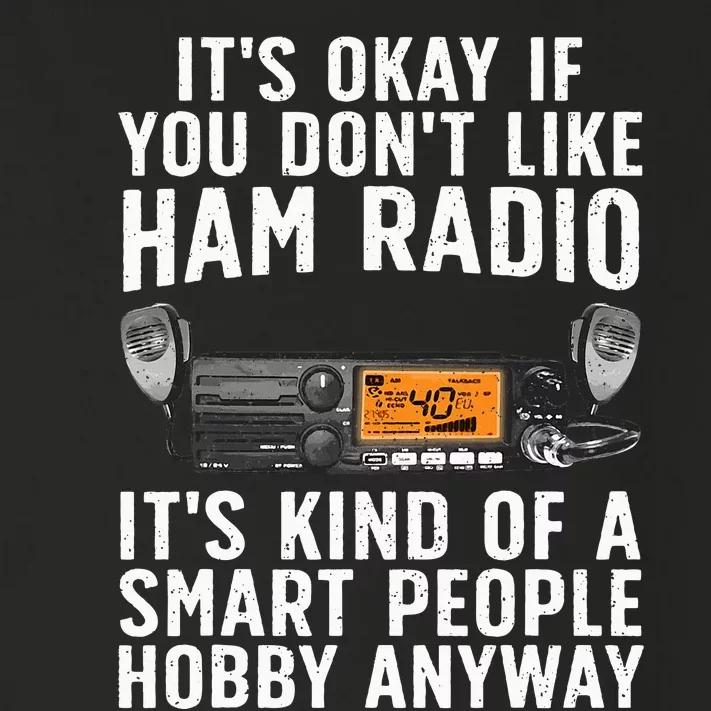 Funny Ham Radio Operator Art Toddler Long Sleeve Shirt