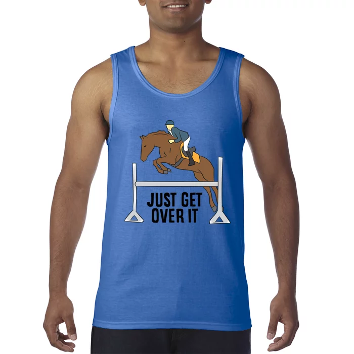 Funny Horse Rider Hunter Jumper Horse Equestrian Gift Tank Top