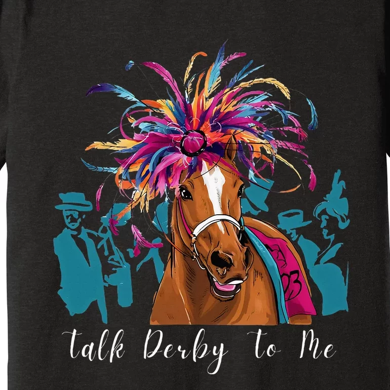 Funny Horse Racing On Derby Party 150th Ky Derby 2024 Premium T-Shirt