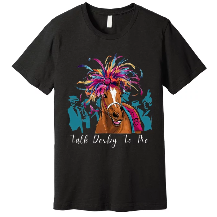 Funny Horse Racing On Derby Party 150th Ky Derby 2024 Premium T-Shirt