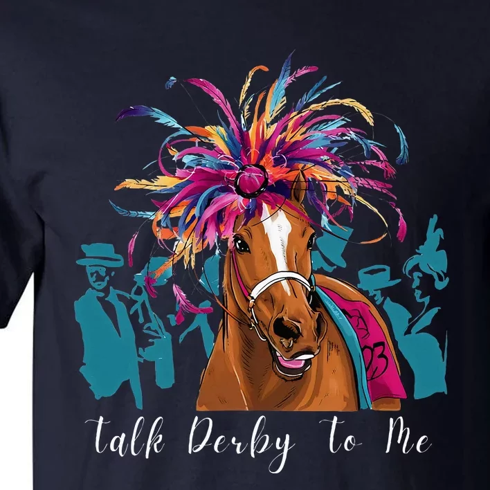 Funny Horse Racing On Derby Party 150th Ky Derby 2024 Tall T-Shirt