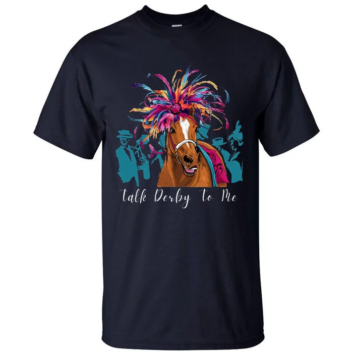 Funny Horse Racing On Derby Party 150th Ky Derby 2024 Tall T-Shirt