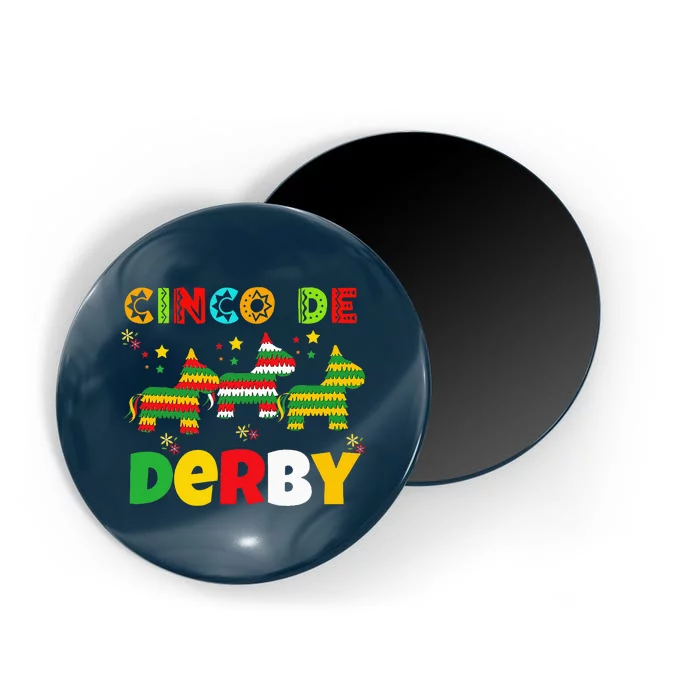 Funny Horse Racing Cinco De Derby Ky Derby De Mayo Magnet