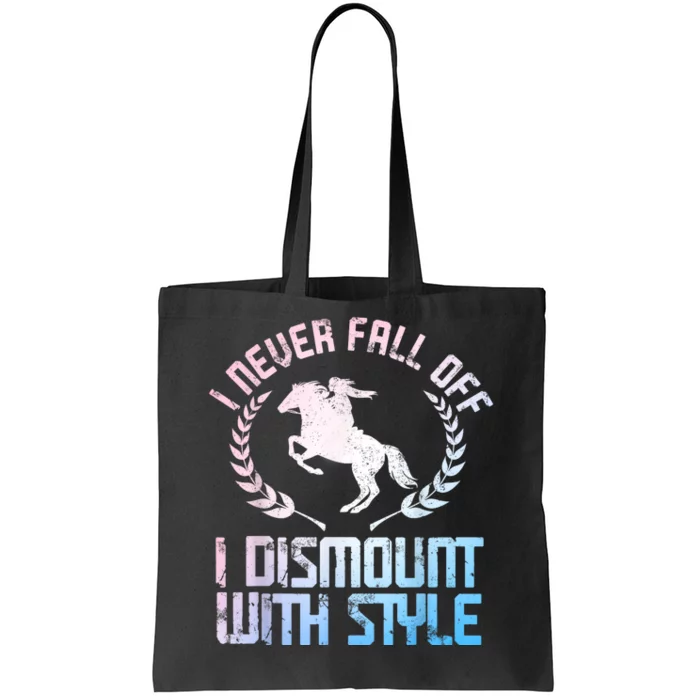 Funny Horse Racing Art For Women Horse Lover Equestrian Tote Bag