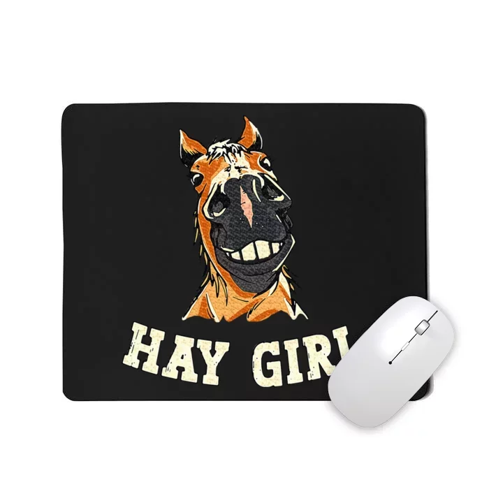 Funny Horseback Riding Equestrian Mousepad