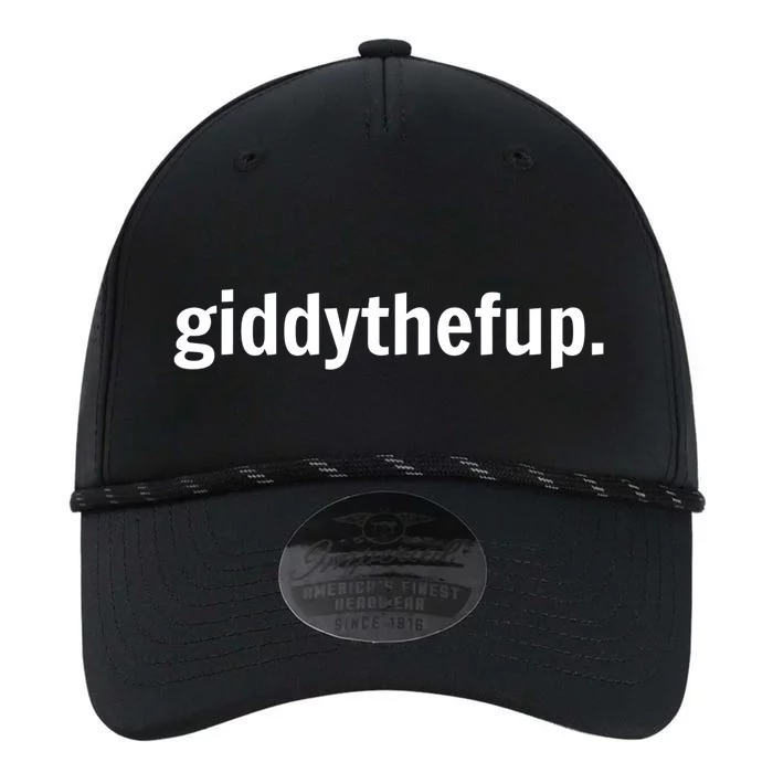 Funny Horse Racing Gift GIDDY THE F UP Performance The Dyno Cap