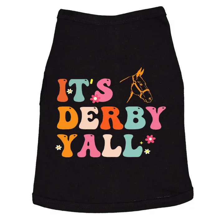 Funny Horse Racing ItS Derby Yall Doggie Tank