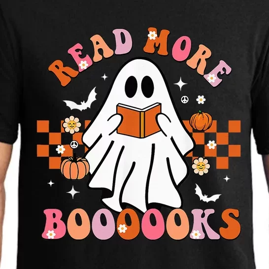 Funny Halloween Read More Books Cute Boo read a book Pajama Set