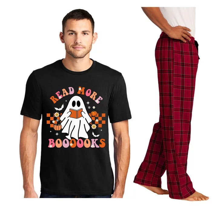 Funny Halloween Read More Books Cute Boo read a book Pajama Set