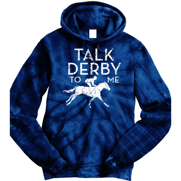 Funny Horse Racing Derby Race Owner Lover Tie Dye Hoodie