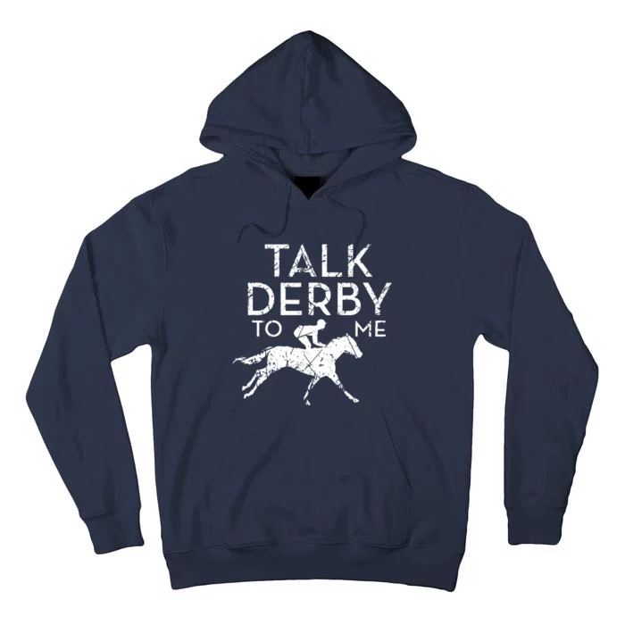 Funny Horse Racing Derby Race Owner Lover Tall Hoodie