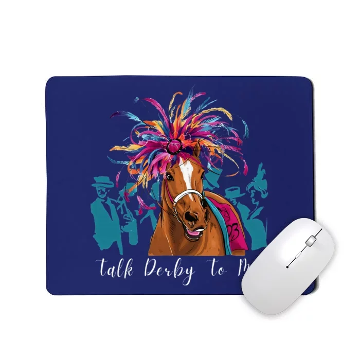 Funny Horse Racing On Derby Party 150th Ky Derby 2024 Mousepad