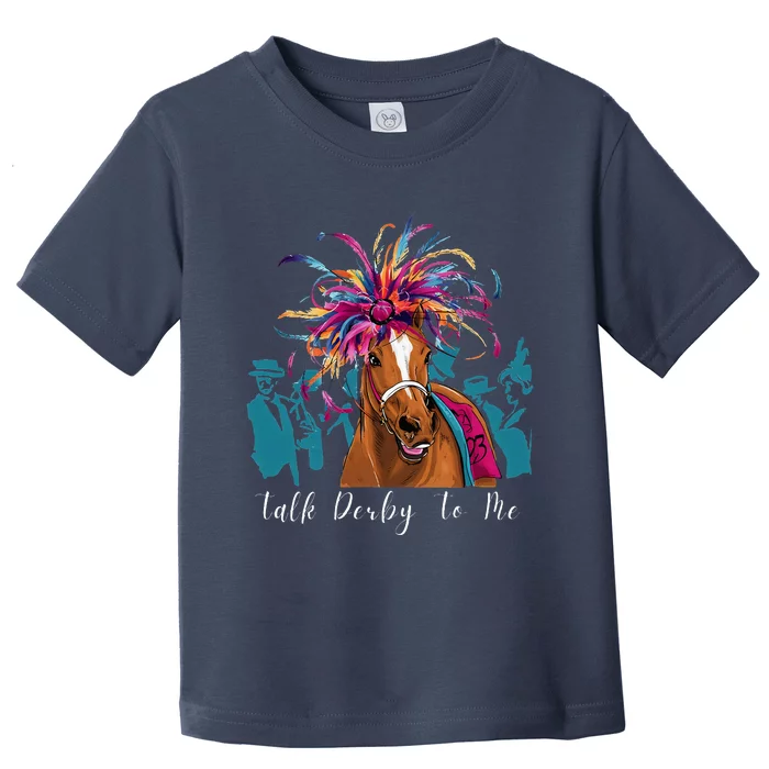 Funny Horse Racing On Derby Party 150th Ky Derby 2024 Toddler T-Shirt