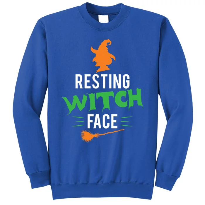 Funny Halloween Resting Witch Face Cool Gift Sweatshirt