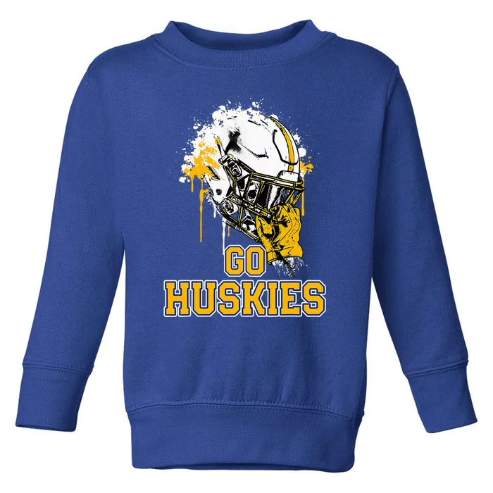 Florence Huskies Rising Helmet Go! Toddler Sweatshirt