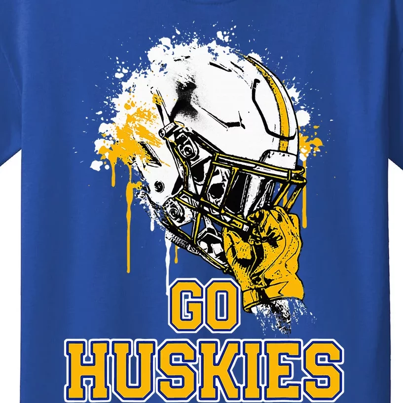 Florence Huskies Rising Helmet Go! Kids T-Shirt