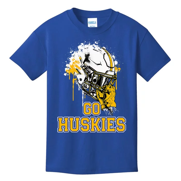 Florence Huskies Rising Helmet Go! Kids T-Shirt