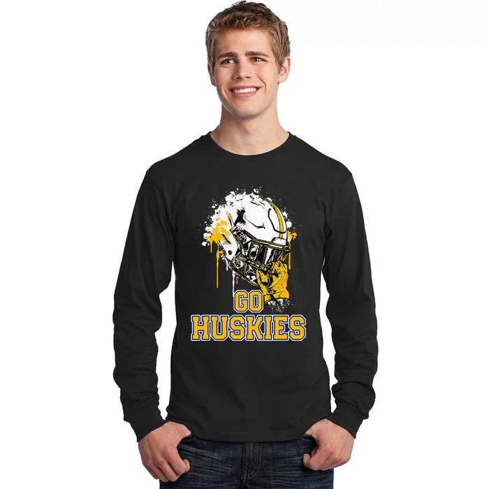 Florence Huskies Rising Helmet Go! Tall Long Sleeve T-Shirt