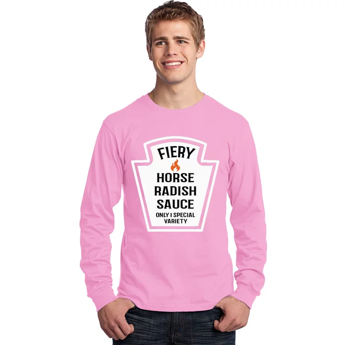 Fiery Horse Radish Sauce Group Condiment Family Matching Long Sleeve Shirt