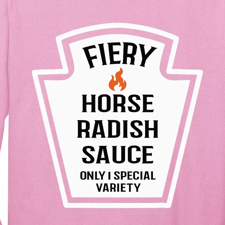 Fiery Horse Radish Sauce Group Condiment Family Matching Long Sleeve Shirt