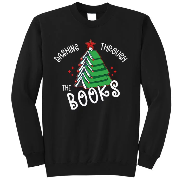 Festive Holiday Reading Decor Sweatshirt