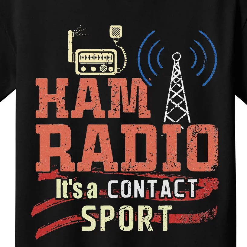 Funny Ham Radio operator Kids T-Shirt