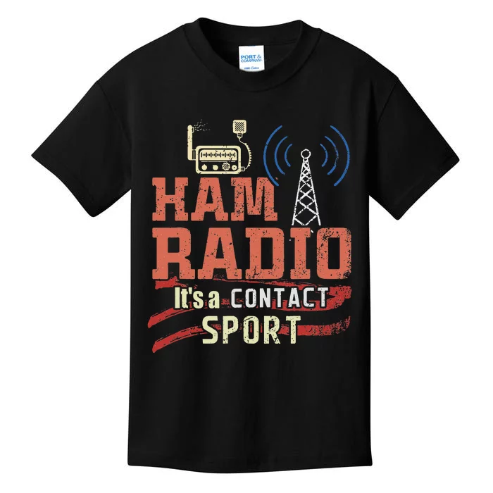 Funny Ham Radio operator Kids T-Shirt