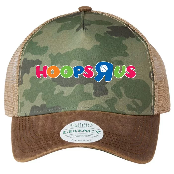 Funny Hoops R Us Basketball Fan Legacy Tie Dye Trucker Hat