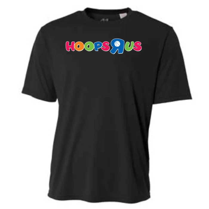 Funny Hoops R Us Basketball Fan Cooling Performance Crew T-Shirt