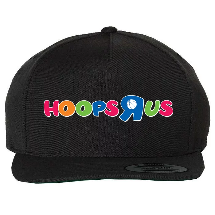 Funny Hoops R Us Basketball Fan Wool Snapback Cap