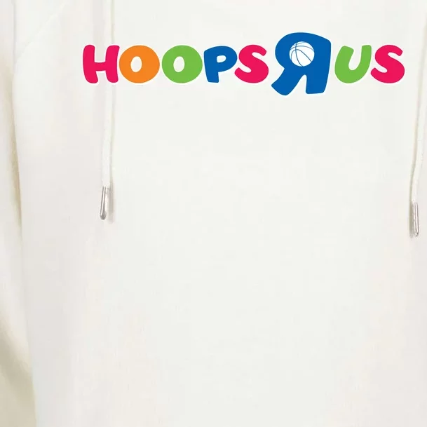 Funny Hoops R Us Basketball Fan Womens Funnel Neck Pullover Hood