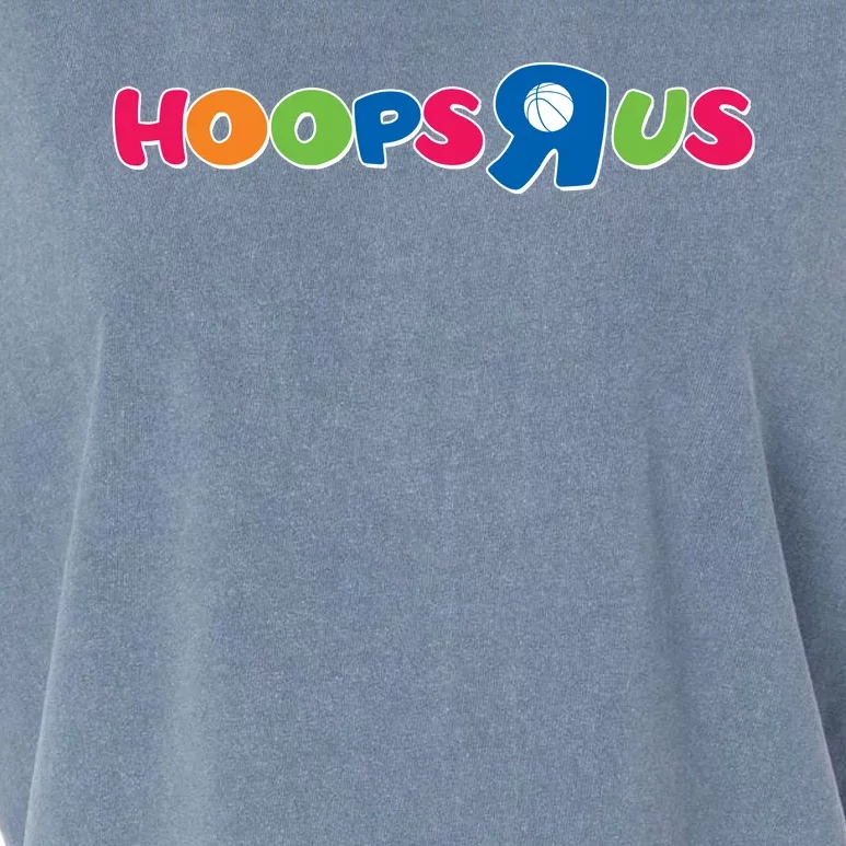 Funny Hoops R Us Basketball Fan Garment-Dyed Women's Muscle Tee