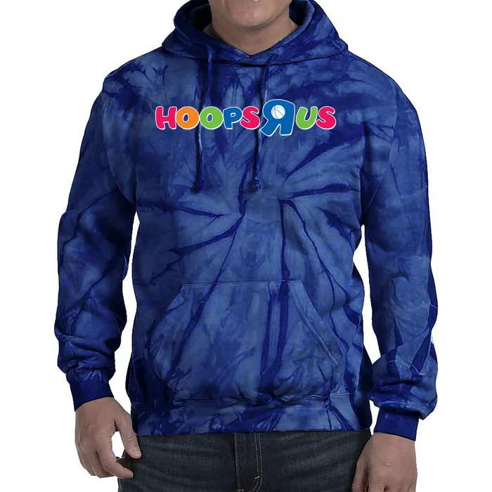 Funny Hoops R Us Basketball Fan Tie Dye Hoodie