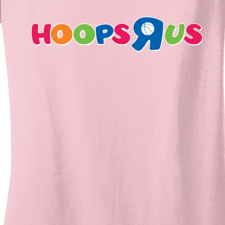 Funny Hoops R Us Basketball Fan Women's V-Neck T-Shirt