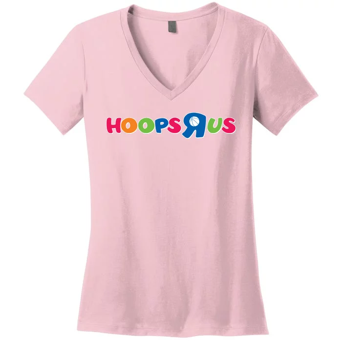 Funny Hoops R Us Basketball Fan Women's V-Neck T-Shirt