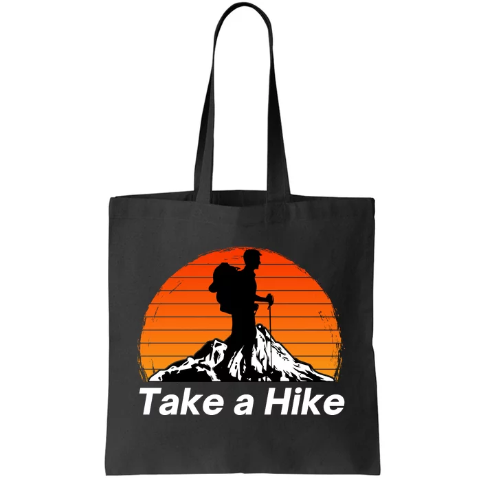 Funny Hiking, Social Distancing, Spend Time Hiking, Nature, Hike, Camping, Outsi Tote Bag