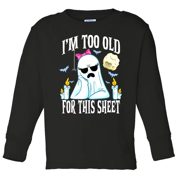 Funny Halloween Shirts For Ghost Face Costume Adult Toddler Long Sleeve Shirt