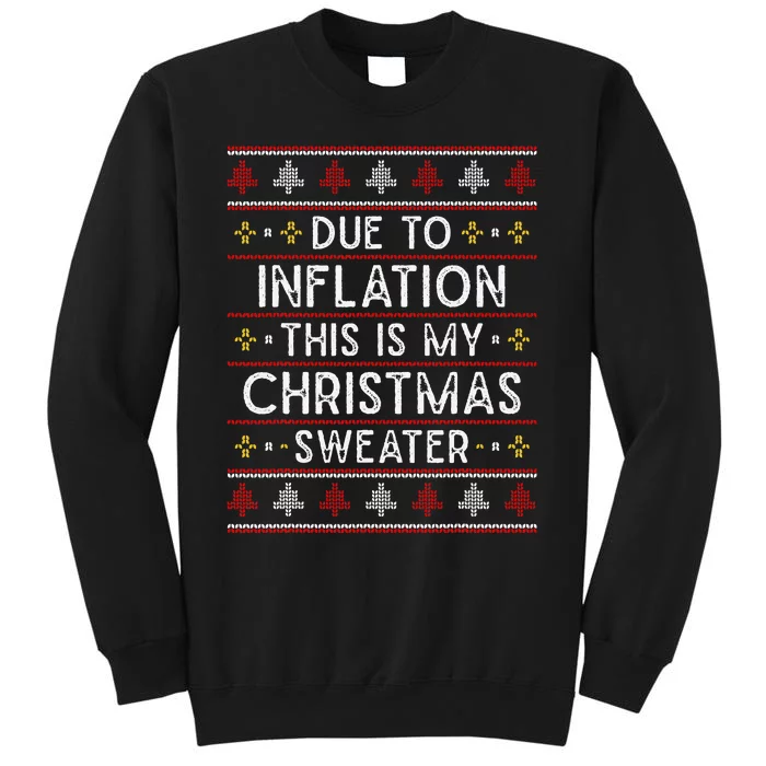 Festive Holiday Sweater Beat Inflation with Style Sweatshirt