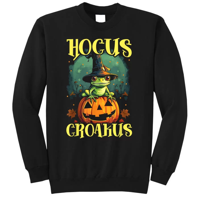 Frog Halloween Scary Toad Trick Or Treat Spooky Amphibian Sweatshirt