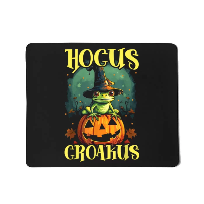 Frog Halloween Scary Toad Trick Or Treat Spooky Amphibian Mousepad