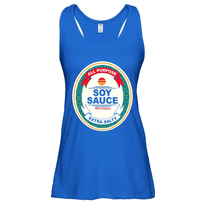 Funny Halloween Soy Sauce Funny Halloween Costume Women Ladies Essential Flowy Tank